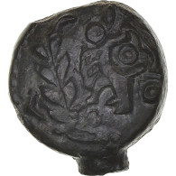 Monnaie, Aulerques Éburovices, Bronze Au Sanglier, 60-50 BC, TTB+, Bronze - Gauloises