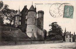 72 CHÂTEAU DE MONTMIRAIL VUE PRISE DELA GENDARMERIE - Montmirail