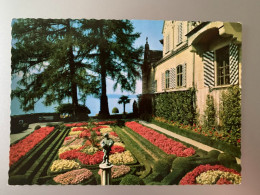 OBERHOFEN AM THUNERSEE SCHLOSSPARK OBERHOFEN LAC DE THOUNE PARC DU CHATEAU PHOTO-EDITION ARTHUR BAUR  SUISSE CPM - Oberhofen Am Thunersee