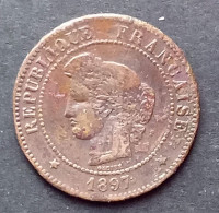 5 Centimes Cérès 1897 A - 5 Centimes