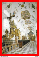 2 CPSM/gf  STAMS (Autriche).  Stift Stams, Basilika, Vue Du Tombeau Autrichien / Fresque à La Moyen Nef. ..*422 - Imst