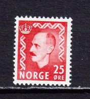 NORWAY - 1950-57 Haakon VII 25o Unmounted Never Hinged Mint - Neufs