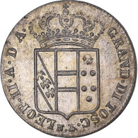 Monnaie, États Italiens, TUSCANY, Leopold II, 5 Quattrini, 1830, Florence, TB - Toskana