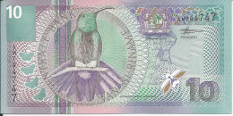 SURINAME   -  10 Gulden 2000  -   UNC - Surinam