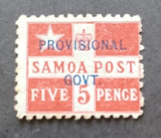 SAMOA 1899 INDEPENDENT KINGDOM OF SAMOA CAT GIBBONS N 94 PERF 10 3/4 MNG - Samoa