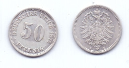 Germany 50 Pfennig 1875 A - 50 Pfennig