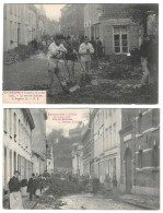 @Le@  -  2 X LEUVEN / LOUVAIN  -  Le Cataclysme à Louvain Le 14 Mai 1906  -  Zie / Voir Scan's - Leuven