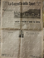 1939 LA GAZZETTA DELLO SPORT N.293 Calcio Milan-Juve 3-1. Ambrosiana (Inter)-Roma 1-0. - Deportes