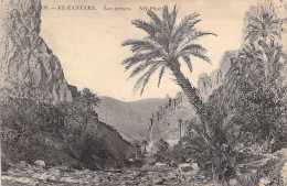 ALGERIE - EL KANTARA - Les Gorges - Carte Postale Ancienne - Autres & Non Classés