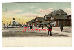 Zweden Sweden Sverige Hälsingborg Helsingborg Ferry Station Ångfärjestationen Färjestationen CPA RARE Old POSTCARD - Sweden