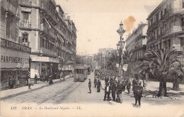 ALGERIE - ORAN - Le Boulevard Séguin - LL - Carte Postale Ancienne - Oran