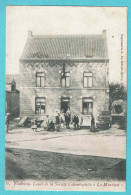 * Flobecq - Vloesberg (Hainaut) * (Imprimerie A De Billoez Quivy, Nr 6) Local De La Société Colombophile, Martinet Café - Flobecq - Vloesberg
