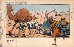 MAROC - Illustration Signée MAXI 16 - Visions Marocaines - Carte Postale Ancienne - Sonstige & Ohne Zuordnung