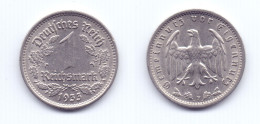 Germany 1 Reichsmark 1933 F - 1 Reichsmark