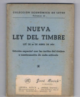 NUEVA LEY DEL TIMBRE LEY DE 14 DE ABRIL DE 1955 - Otros & Sin Clasificación