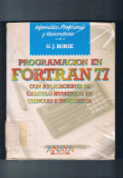 Programacion En Fortran 77 - Other & Unclassified
