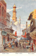 EGYPTE - CAIRO - Street In Cairo - Carte Postale Ancienne - Cairo