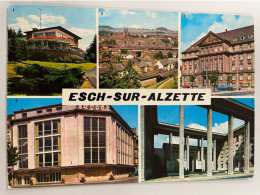 CPSM - LUXEMBOURG - ESCH Sur ALZETTE - Multivues - Timbres à Voir Au Verso - Esch-Alzette