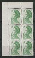 N° 2423 VARIETE Balafre + Antenne Sur Le Front Dans Un Bloc De 6, Neufs ** (MNH) TB - Ungebraucht