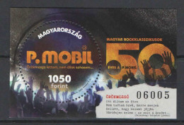 Hungary 2023. Hungarian Rock History - P.Mobil Nice Sheet MNH (**) - Neufs