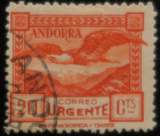 R1146/105 - 1929/1937 - ANDORRE ESPAGNOL - N°27A - Oblitérés