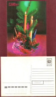 Moldova 1992 "Congratulations With The Holiday Of The Christmas!" Prepaid Postcard (Rare) Quality:100% - Moldova