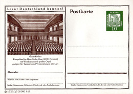 93365) BRD - ▭ P 65 2/5 ∗ 10Pf Dürer, Ohne Lumogen, Gelsenkirchen, Hans-Sachs-Haus Kongreßsaal - Geïllustreerde Postkaarten - Ongebruikt