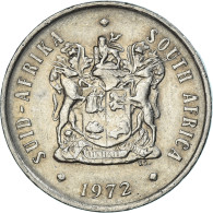 Monnaie, Afrique Du Sud, 20 Cents, 1972 - Afrique Du Sud