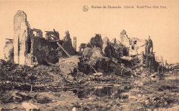 Ruines De DIXMUDE - 1914-18 - Grand'Plae (Côté Nord) - Diksmuide