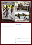 Moldova 2018 "Bronze Sculptures Of Chisinau" Postcard. Quality: 100% - Moldova