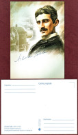 Moldova 2018 "Nikola Tesla (1856-1943)" Postcard. Quality: 100% - Moldova