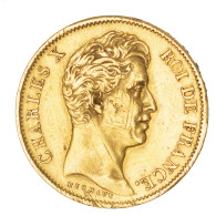 Charles X-40 Francs 1828 Paris - 40 Francs (gold)