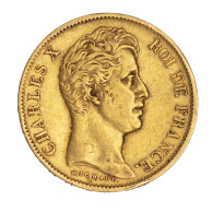 40 Francs Charles X 1828 Paris - 40 Francs (oro)