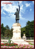Moldova 2019 "Monument To The Moldavian Ruler Stephen III The Great (1928) Chisinau" Postcard. Quality:100% - Moldova