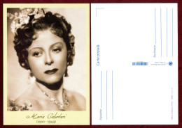 Moldova 2020 "Maria Chebotari (1910-1949) Opera Songstress,soprano" Postcard. Quality:100% - Moldavie