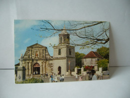 71.MARTINIQUE  MARIN L'EGLISE LA PLACE ET LA STATUE DU DR DUQUESNAY CP FORMAT CPA  PHOTO  FELIX ROSE ROSETTE - Le Marin