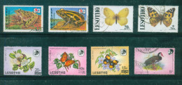 Lesotho Insect, Butterly And Bird Collection Fine Used - Lesotho (1966-...)
