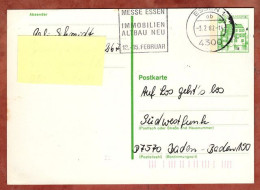 P 131 Wasserschloss Inzlingen, MS Messe Essen, 1982 (16555) - Postkaarten - Gebruikt