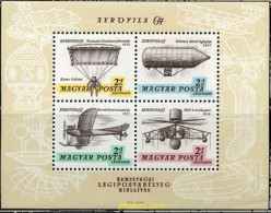 80329 MNH HUNGRIA 1967 PRECURSORES DEL PARACAIDISMO - Parachutespringen