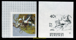 202192 MNH BURUNDI 1968 EXPLORACIONES ESPACIALES - Nuovi