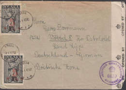 1947. POLSKA. 2 Ex 5 ZL On 6 Zl. Heinreich Cancelled With PURDA 24. 4. 47 To Land Lippe, Brit... (Michel 454) - JF438550 - Government In Exile In London