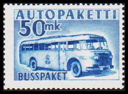 1952-1958. Mail Bus. 50 Mk. Blue. (Michel 8) - JF530667 - Pacchi Tramite Autobus