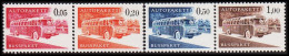 1963-1980. FINLAND. Mail Bus. Complete Set AUTOPAKETTI - BUSSPAKET Never Hinged. Normal... (Michel AP 10-13x) - JF530669 - Pakjes Per Postbus