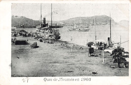 Nouvelle Calédonie - Quai De Nouméa En 1903 - Bateau  - Carte Postale Ancienne - Nouvelle-Calédonie