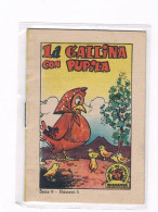 CUENTO ANTIGUO LA GALLINA CON PUPILA TESORO DE CUENTOS BRUGUERA SERIE 9 NÚMERO 5 PEQUEÑO TAMAÑO - Juniors