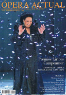 REVISTA OPERA ACTUAL NUMERO 136 DICIEMBRE 2010 MONTSERRAT CABALLE PREMIOS LIRICOS CAMPOAMOR - Unclassified