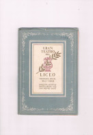 Libreto Madama Buterfly Gran Teatro Del Liceo Temporada Oficial 1945 1946 - Programmes