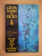 Libreto De Opera Gran Teatro Del Liceo Temporada De Invierno 1966 67 - Programmes