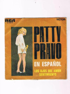 DISCO VINILO PATTY PRAVO EN ESPAÑOL LOS OJOS DEL AMOR SENTIMIENTO RCA - Non Classés