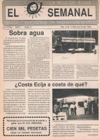 ECIJA NUMÉRO 2 PERIÓDICO EL SEMANAL LA VOZ DE ÉCIJA 8 A 14 DE JULIO DE 1989 - Unclassified